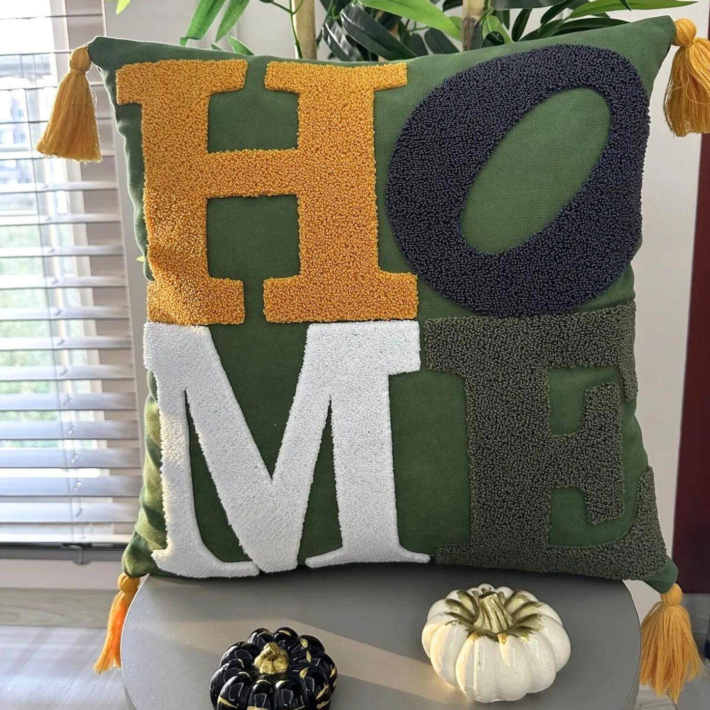 home-embroidered-throw-pillow punch-pillow-cover colorful-punch-needle-case multi-floral beautiful-&-creative unique-gift-idea