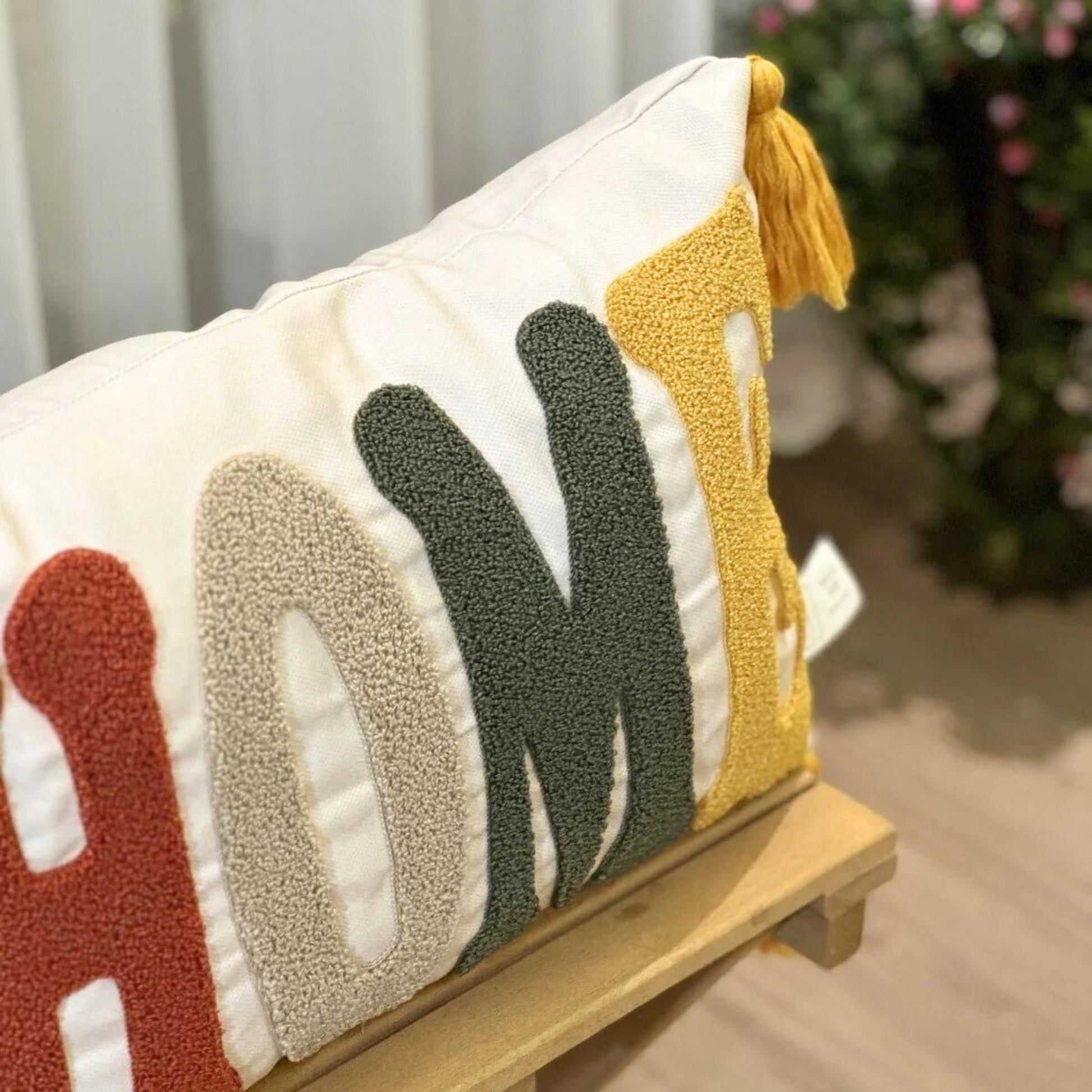 home-embroidered-throw-pillow punch-pillow-cover colorful-punch-needle-case multi-floral beautiful-&-creative unique-gift-idea