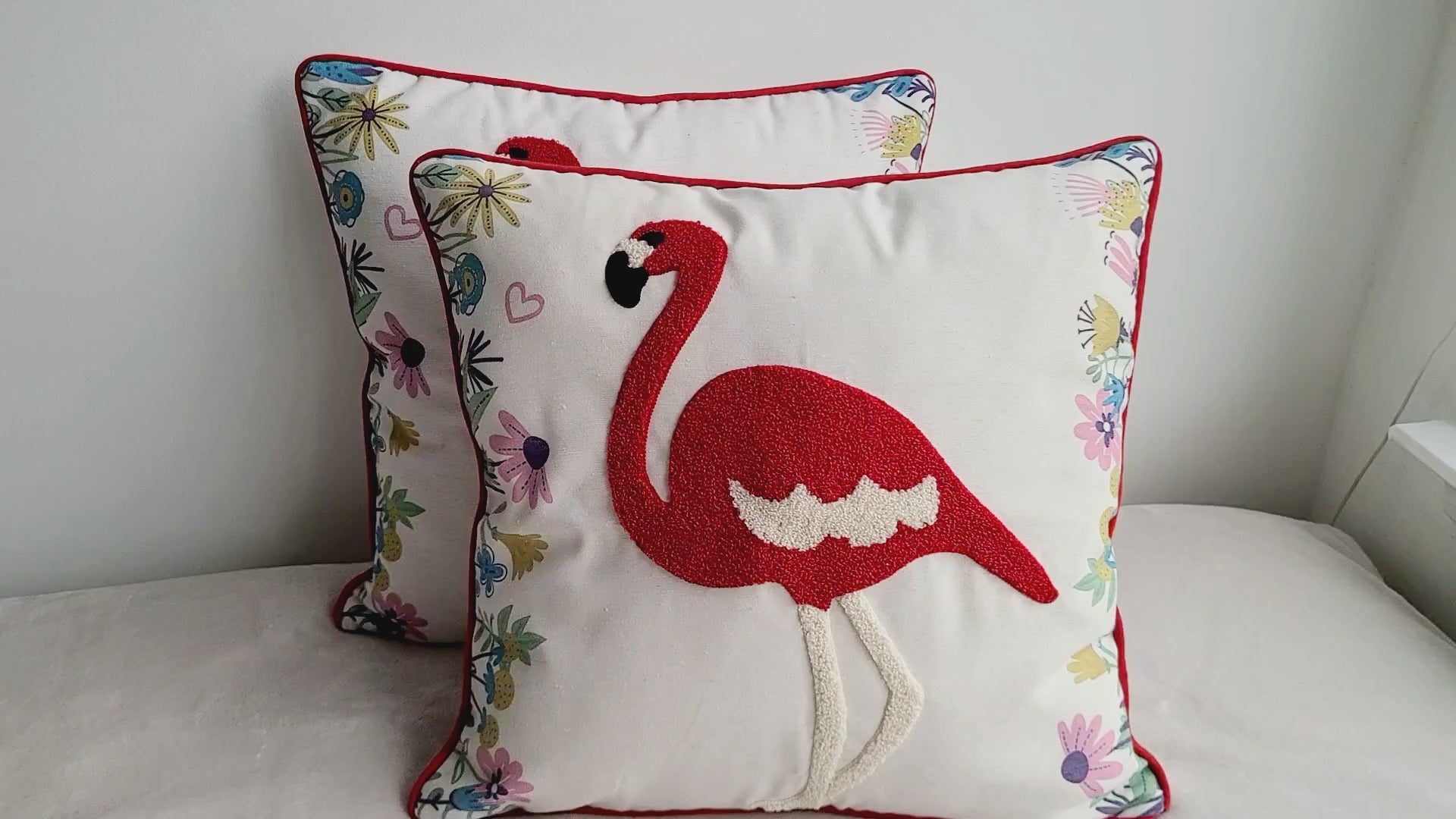 Pink flamingo pillow cases best sale