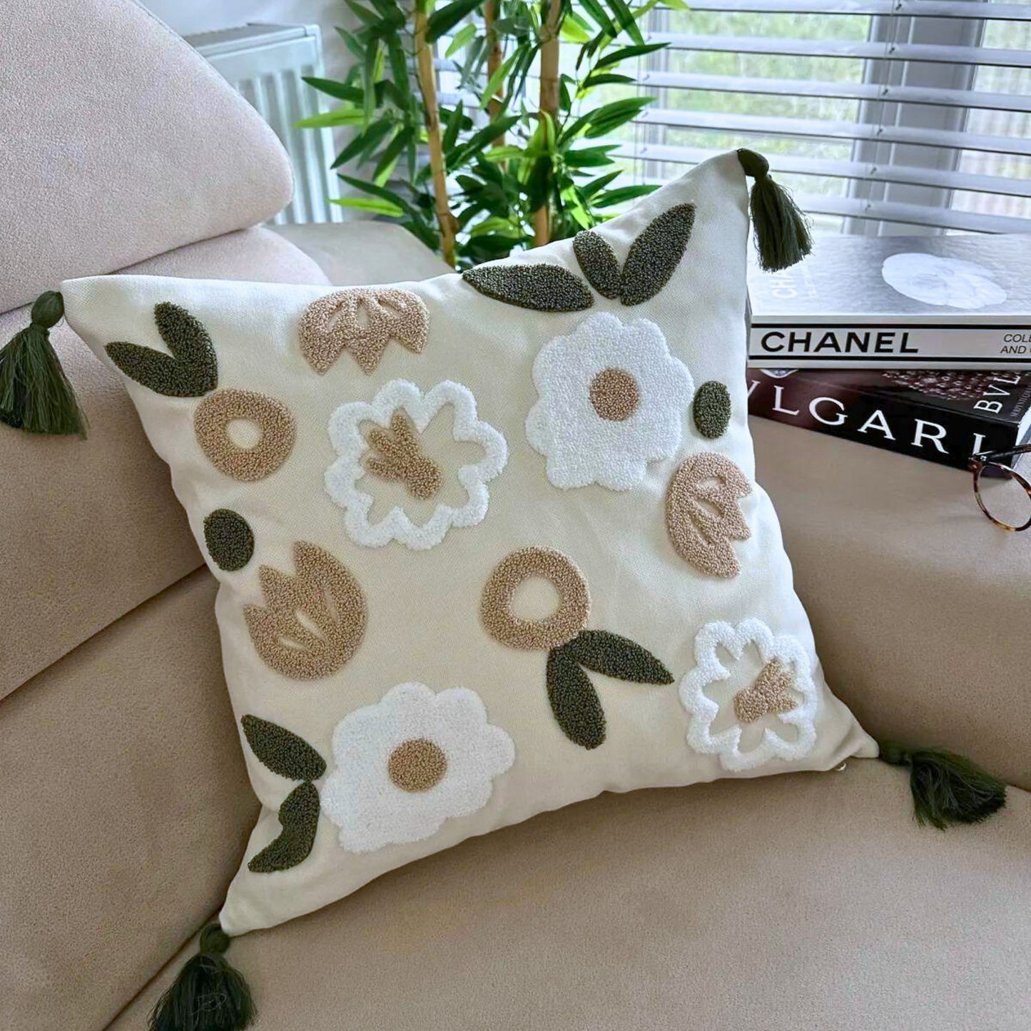 punch-pillow-cover-colorful-daisy-floral-cushion-cover-fall-punch-pillow-cases-decorative-tufted-pillow-covers-spring-decor-unique